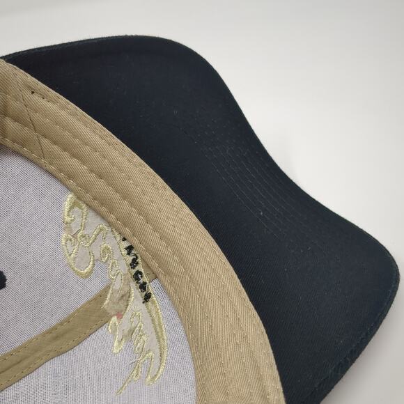 Red Truck Fly Rods Snapback Trucker Hat Black One Size Adjustable Mesh Back - Picture 9 of 10